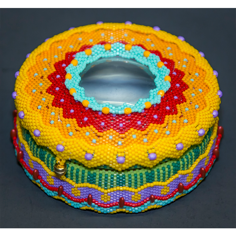 Beadwork Box Jewelry by Smita